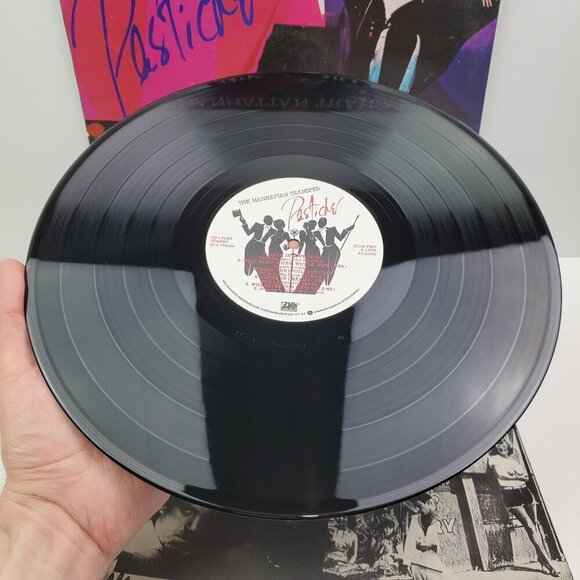 Manhattan Transfer Pastiche Vinyl Record Promo LP 1978 SD 19163 NM Near Mint - Picture 4 of 11